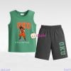 Bộ Thun Bé Trai Sát Nách Quần Lửng Chữ Goku (23kg - 45kg)