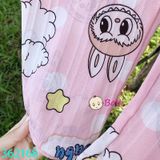  Bộ Bé Gái 1 La.Bu.Bu Quần Đũi Hồng (26kg - 57kg) 