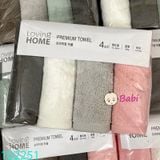  Set 4 khăn tắm xuất dư cao cấp (40*80cm) 