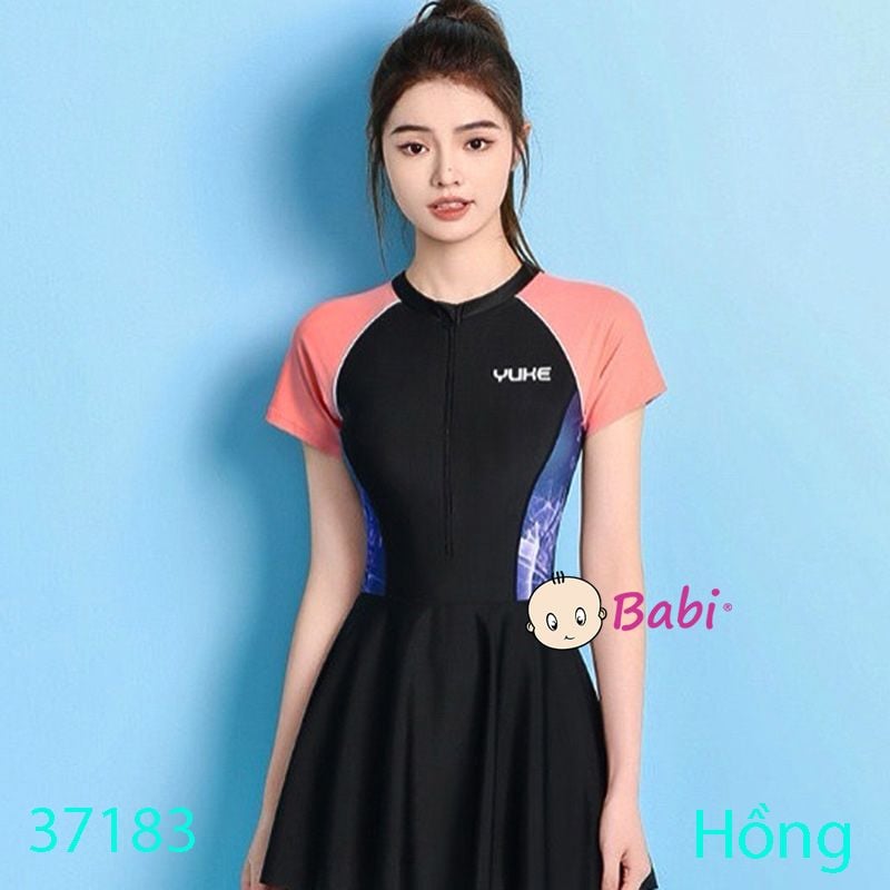  Đồ Bơi Cho Bé Gái Liền Váy Sành Điệu (30kg-55kg) 