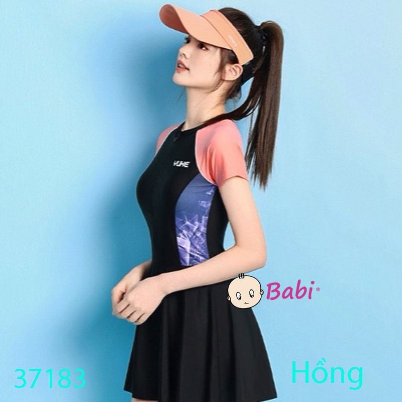  Đồ Bơi Cho Bé Gái Liền Váy Sành Điệu (30kg-55kg) 