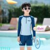  Đồ Bơi Cho Bé Trai Tay Dài Quần Ngắn (35kg - 52kg) 
