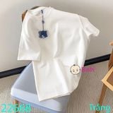  Áo Thun Mẹ và Bé Trai Size Đại (40kg - 80kg) 