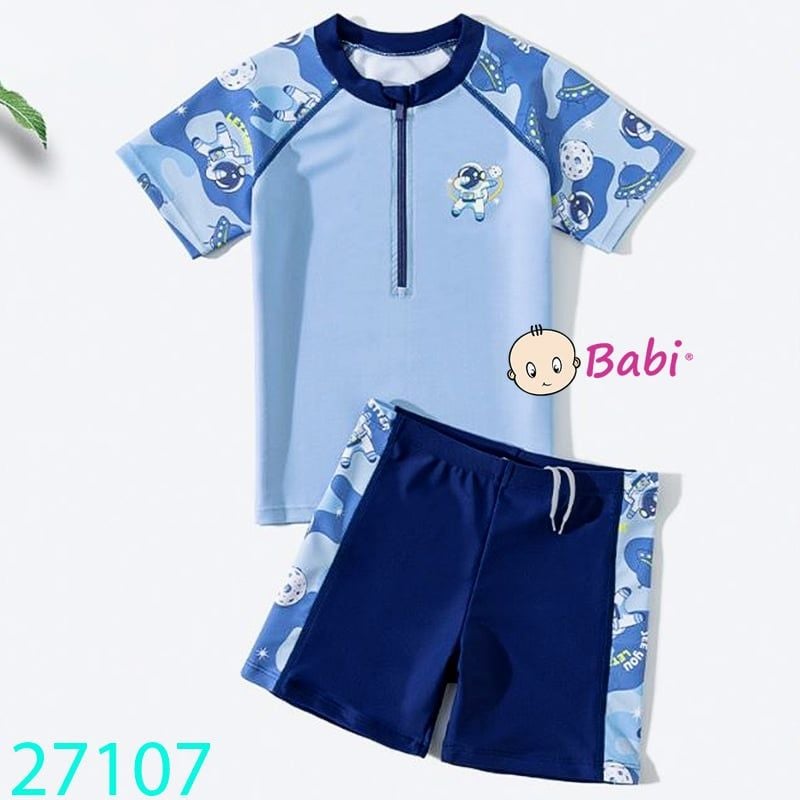  Đồ Bơi Cho Bé Trai Hình Phi Hành Gia (30kg - 50kg) 