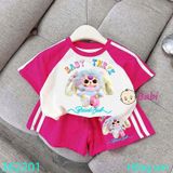  Bộ Thun Đùi Bé Gái In Babi Tree Sắc Màu Xinh Xắn (13kg - 55kg) 