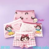  Set 4 Chip Đùi Nhiều Họa Tiết Cho Bé Gái M1 (17-26kg) 