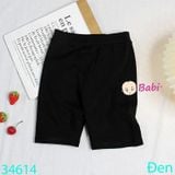  Quần Legging Lửng Màu Trơn Cho Bé Gái (8 - 12 tuổi) 