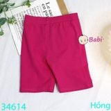  Quần Legging Lửng Màu Trơn Cho Bé Gái (8 - 12 tuổi) 