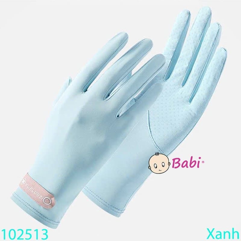  Găng Tay Ngắn Chống Nắng Đính Nút 