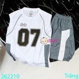  Bộ Thun Thể Thao Trẻ Em Sát Nách Số 07  (26kg - 60kg) 