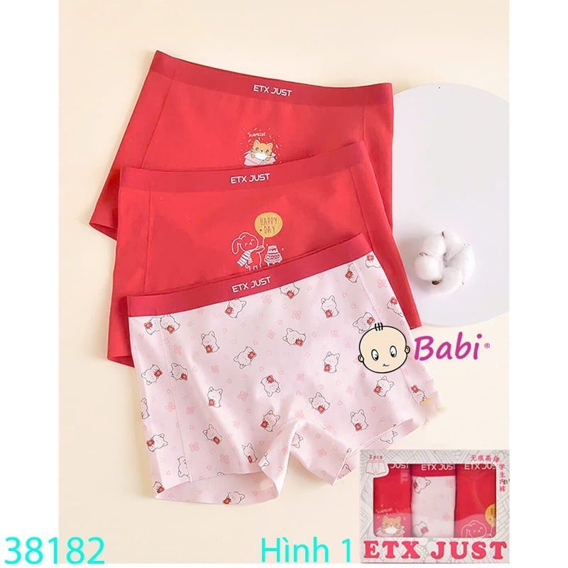  Hộp 3 Chip Đùi Nhiều Họa Tiết Cho Bé Gái (26-47kg) 