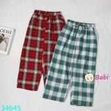  Quần Suông Dài Caro Sành Điệu M1 (23kg - 67kg) 