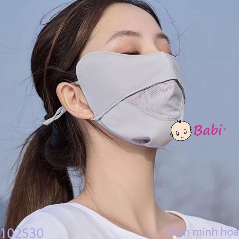  KHẨU TRANG CHE GÒ MÁ CHỐNG UV MỚI 