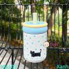 Ly Giữ Nhiệt Kèm Ống Hút Cute (500ml)