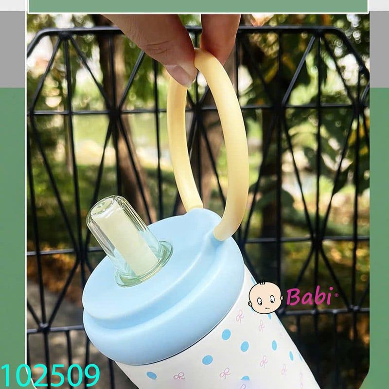  Ly Giữ Nhiệt Kèm Ống Hút Cute (500ml) 