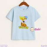  Áo Thun Tay Ngắn Hình Chú Cún Cho Mẹ Và Bé (23kg - 75kg) 