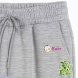  Quần Jogger Trẻ Em Bo Lai In Chữ TRYNEW (23kg - 65kg) 