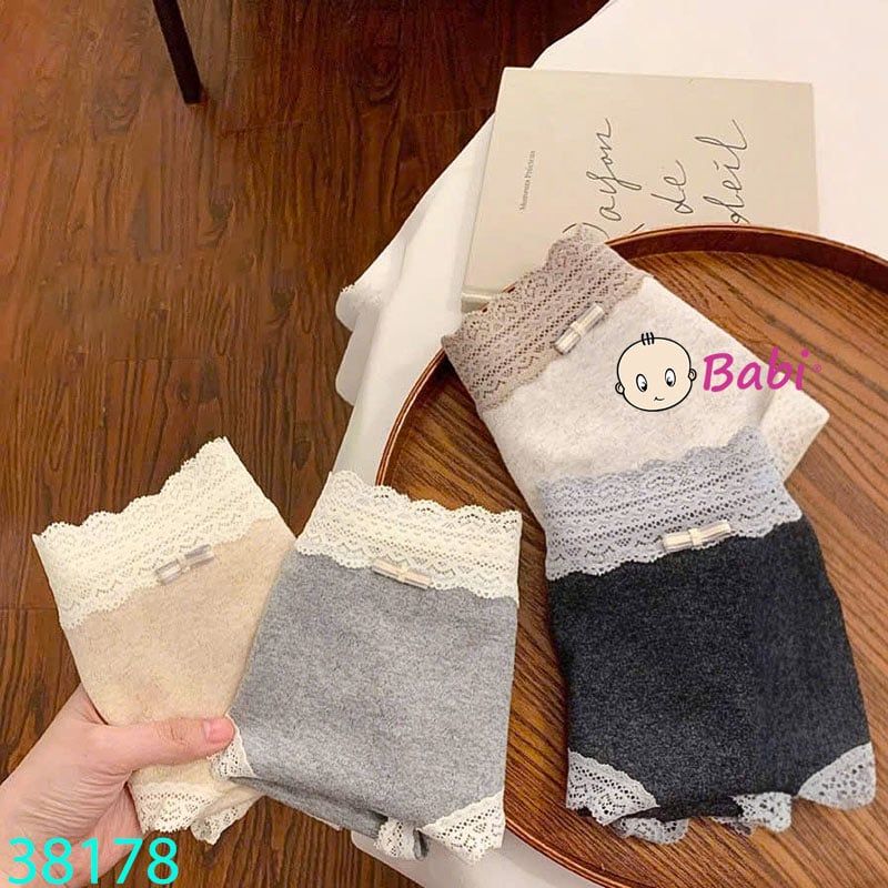  Quần Chip Tam Giác Cotton Mix Ren (35kg - 55kg) 