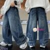  Quần Jeans Trẻ Em  Màu Trơn Đơn Giản (35kg - 55kg) 