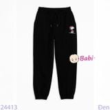  Quần Jogger Trẻ Em Bo Lai In Hình S.n.o.o.p.y (23kg - 65kg) 