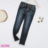  Quần Jean Skinny Dài Cho Bé Gái Sành Điệu Size Đại (5 - 9 tuổi) 