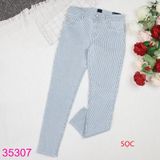  Quần Jean Skinny Dài Cho Bé Gái Nhiều Họa Tiết (2 - 12 tuổi) 