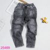 Quần Jeans Dài Lưng Thun Cho Bé Trai Size Đại (23kg - 35kg)