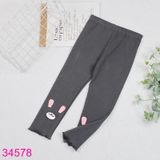  Quần Legging Dài Bé Gái Bèo Nhúng In Nhiều Hình Xinh Xắn (9 tháng - 7 tuổi) 