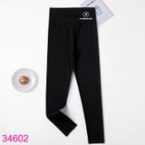  Quần Legging Dài Cho Bé Gái Form Ôm Màu Trơn Đơn Giản (5 - 7 tuổi) 