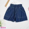 Quần Short Jean Bé Gái Màu Trơn Năng Động Size Đại (20kg - 45kg)