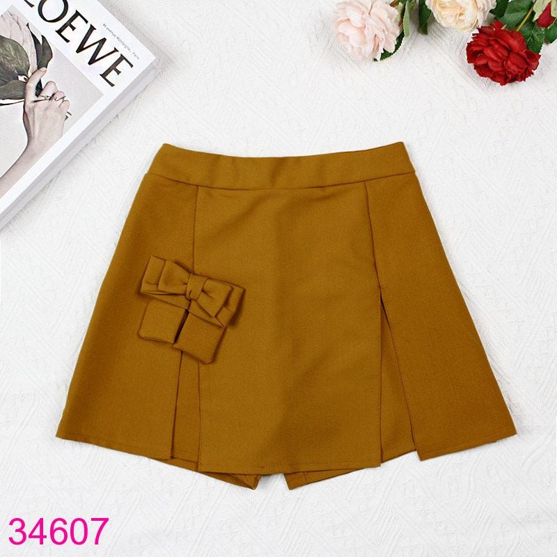 Quần Short Giả Váy Jean MiLaa Kids