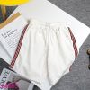 Quần Short Lửng Cho Bé Trai Màu Trơn Mix Sọc Size Đại (9 - 14 tuổi) Đen