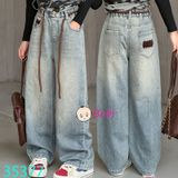  Quần Jeans Suông Bé Gái M2 (35kg - 50kg) 