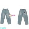  Quần Jeans Baggy Trơn Thêu 1 Bé (30kg - 50kg) 