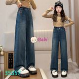  Quần jeans suông dài bé gái M2 (35 - 45kg) 