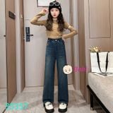  Quần jeans suông dài bé gái M2 (35 - 45kg) 