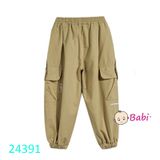  Quần Kaki Jogger Dài Lưng Thun Túi Hộp Sành Điệu (40kg-52kg) 