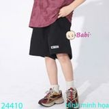  Quần Short Dù Bé Trai Màu Trơn Đơn Giản (35kg - 57kg) 