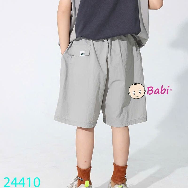  Quần Short Dù Bé Trai Màu Trơn Đơn Giản (35kg - 57kg) 