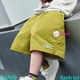  Quần Short Dù Bé Trai Màu Trơn Đơn Giản (35kg - 57kg) 