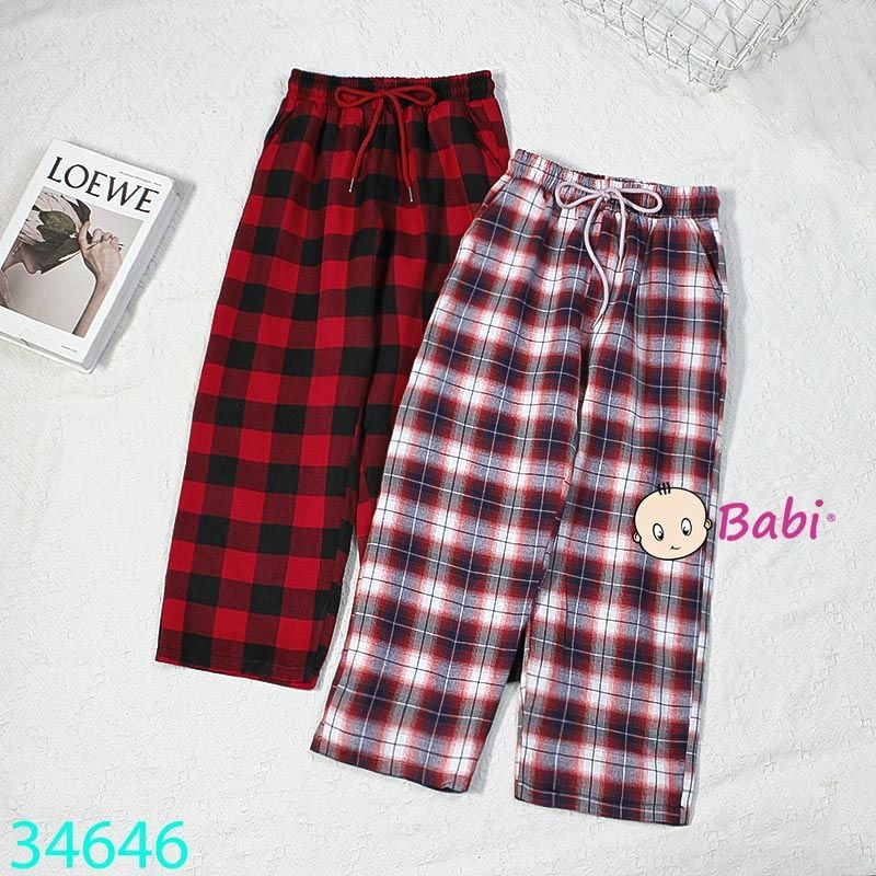  Quần Suông Dài Caro Sanh Điệu M2 (23kg - 67kg) 