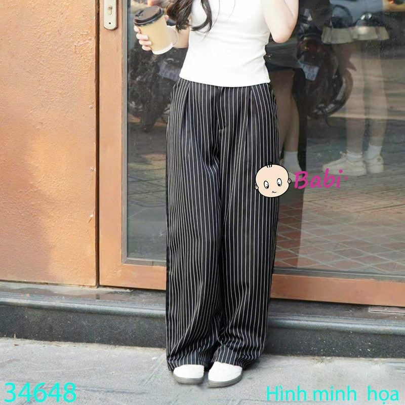  Quần Suông Dài Sành Điệu Cho Mẹ Và Bé (57kg - 67kg) 
