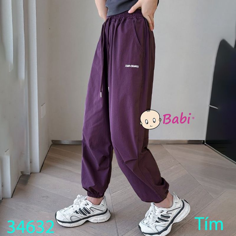  Quần Thể Thao Hip-Hop Bé Gái (30kg - 50kg) 