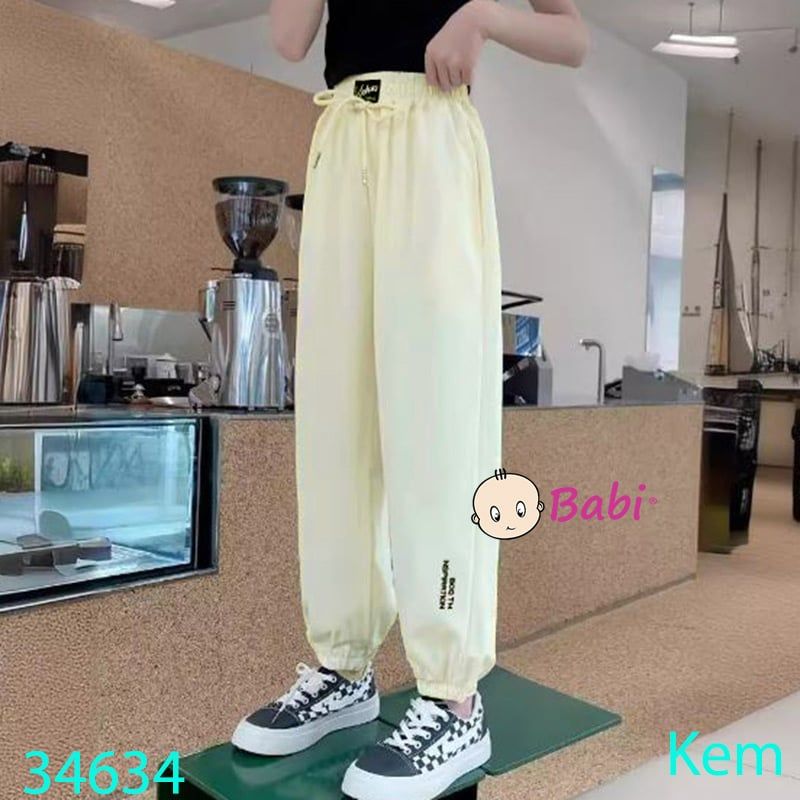  Quần Lưng Thun Bé Gái Bo Lai (26kg - 45kg) 