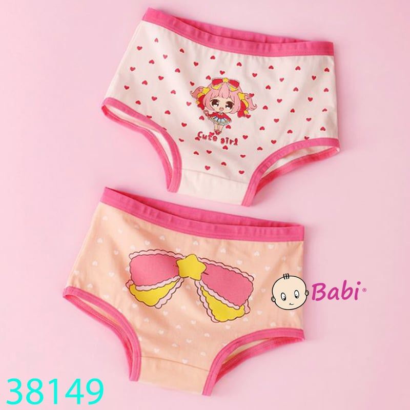  Set 2 Quần Chip Tam Giác Bé Gái (26kg-45kg) 