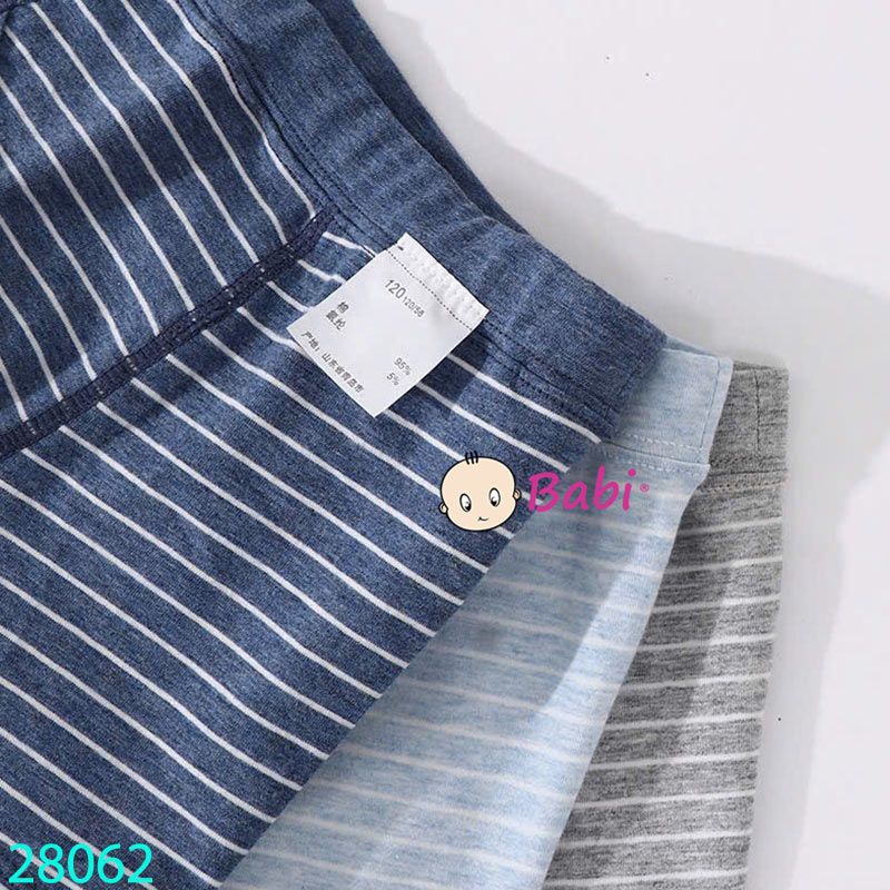  SET 3C QUẦN CHIP ĐÙI BÉ TRAI MAM.DAD.KIDS 