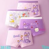  Set 4 Chip Đùi Nhiều Họa Tiết Cho Bé Gái M3 (17-26kg) 