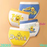  Set 4 Chip Tam Giác Nhiều Họa Tiết Cho Bé Trai (23-35kg) 