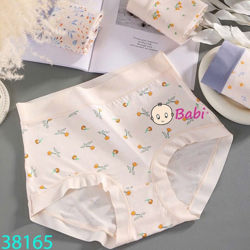  Set 4 Quần Chip Hoa Xinh Xắn Cho Mẹ (50-80kg) 