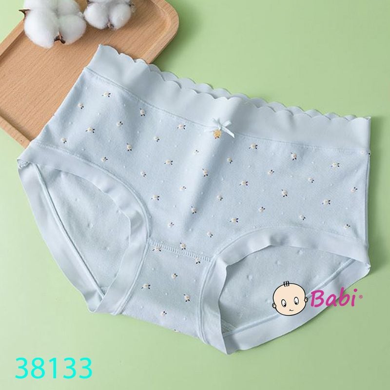  Set 5c Quần Chip Hoa Cotton Lưng Su Lạnh (50kg - 75kg) 